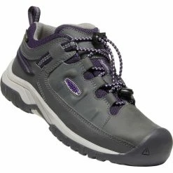 Keen Targhee Low WP Shoes Youth magnet/tillandsia purple