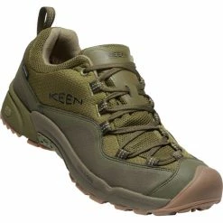 Keen Wasatch Crest WP Shoes Men olive drab/dark olive