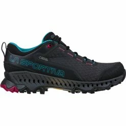 La Sportiva Spire GTX Shoes Women black/topaz -Hiking Shoes Sales la sportiva spire gtx shoes women black topaz 3