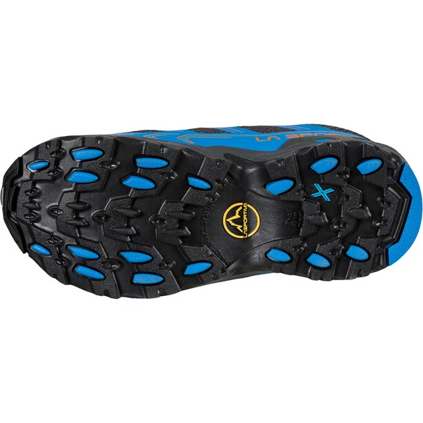 La Sportiva Ultra Raptor II GTX Shoes Kids electric blue/flame 2 La Sportiva Ultra Raptor II GTX Shoes Kids electric blue/flame - Image 2