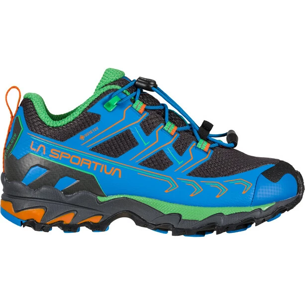 La Sportiva Ultra Raptor II GTX Shoes Kids electric blue/flame 4 La Sportiva Ultra Raptor II GTX Shoes Kids electric blue/flame - Image 4