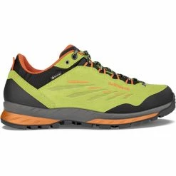Lowa Delago GTX Low Shoes Men lime/flame