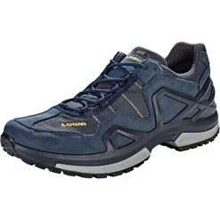 Lowa Gorgon GTX Shoes Men steel blue/mustard