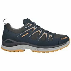 Lowa Innox Evo GTX Low Shoes Women steel blue/mandarin