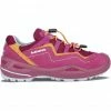 Lowa Robin Evo GTX Low Shoes Kids fuchsia/mango