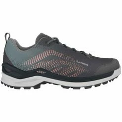 Lowa Zirrox GTX Low Shoes Women steel blue/mandarin
