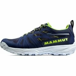 Mammut Saentis Low GTX Shoes Men marine/highlime