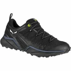 SALEWA Dropline GTX Shoes Men black out/fluo yellow