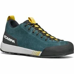 Scarpa Gecko Shoes Men petrol/mustard