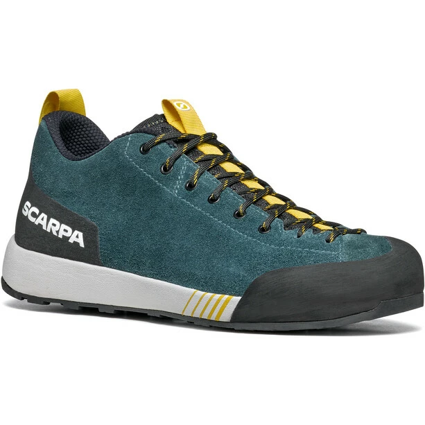 Scarpa Gecko Shoes Men petrol/mustard 1 Scarpa Gecko Shoes Men petrol/mustard