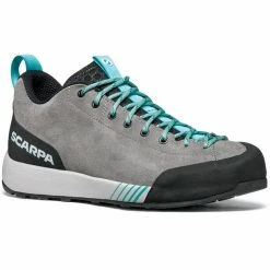 Scarpa Gecko Shoes Women midgray/aqua