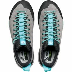 Scarpa Gecko Shoes Women midgray/aqua -Hiking Shoes Sales scarpa gecko shoes women midgray aqua 6