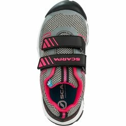 Scarpa Hook & Loop Shoes Kids gray/fuxia -Hiking Shoes Sales scarpa hook loop shoes kids gray fuxia 3