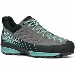 Scarpa Mescalito GTX Shoes Women midgray/aqua