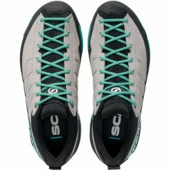 Scarpa Mescalito Shoes Women gray/tropical green -Hiking Shoes Sales scarpa mescalito shoes women gray tropical green 4