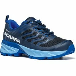 Scarpa Rush GTX Shoes Kids black/lakeblue
