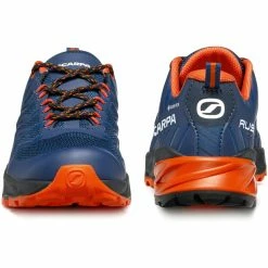 Scarpa Rush GTX Shoes Kids blue/fiesta -Hiking Shoes Sales scarpa rush gtx shoes kids blue fiesta 4