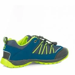 TROLLKIDS Lofoten Hiker Low Shoes Kids blue/lime -Hiking Shoes Sales trollkids lofoten hiker low shoes kids blue lime 3