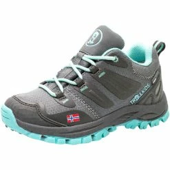 TROLLKIDS Rondane Hiker Low Shoes Kids anthracite/mint