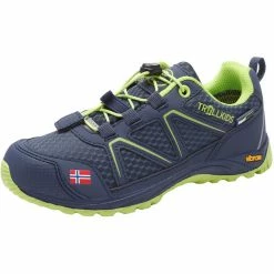 TROLLKIDS Skarvan Hiker Low Shoes Kids navy/lime