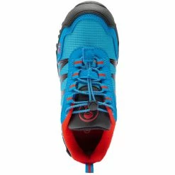 TROLLKIDS Trolltunga Hiker Low Shoes Kids medium blue/red -Hiking Shoes Sales trollkids trolltunga hiker low shoes kids medium blue red 6